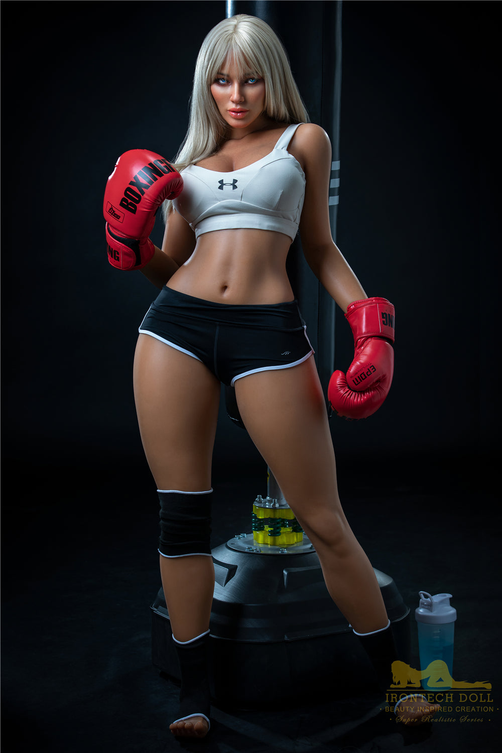 Picture of Irontech Silicone Doll S26(ROS Available): Irontech White Sex Doll (Full Silicone)