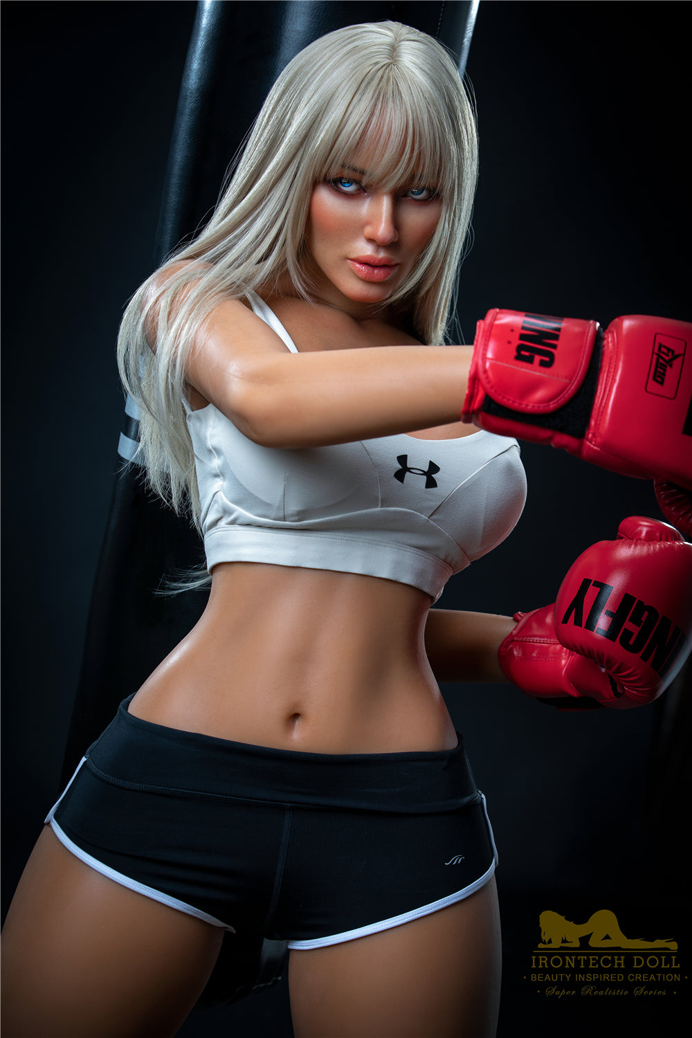 Picture of Irontech Silicone Doll S26(ROS Available): Irontech White Sex Doll (Full Silicone)