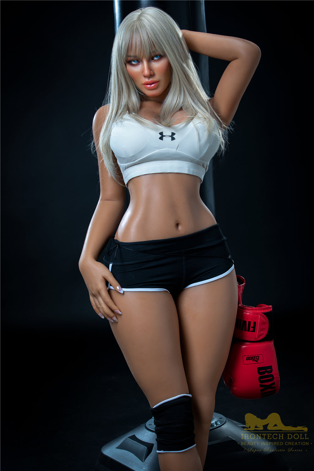 Picture of Irontech Silicone Doll S26(ROS Available): Irontech White Sex Doll (Full Silicone)