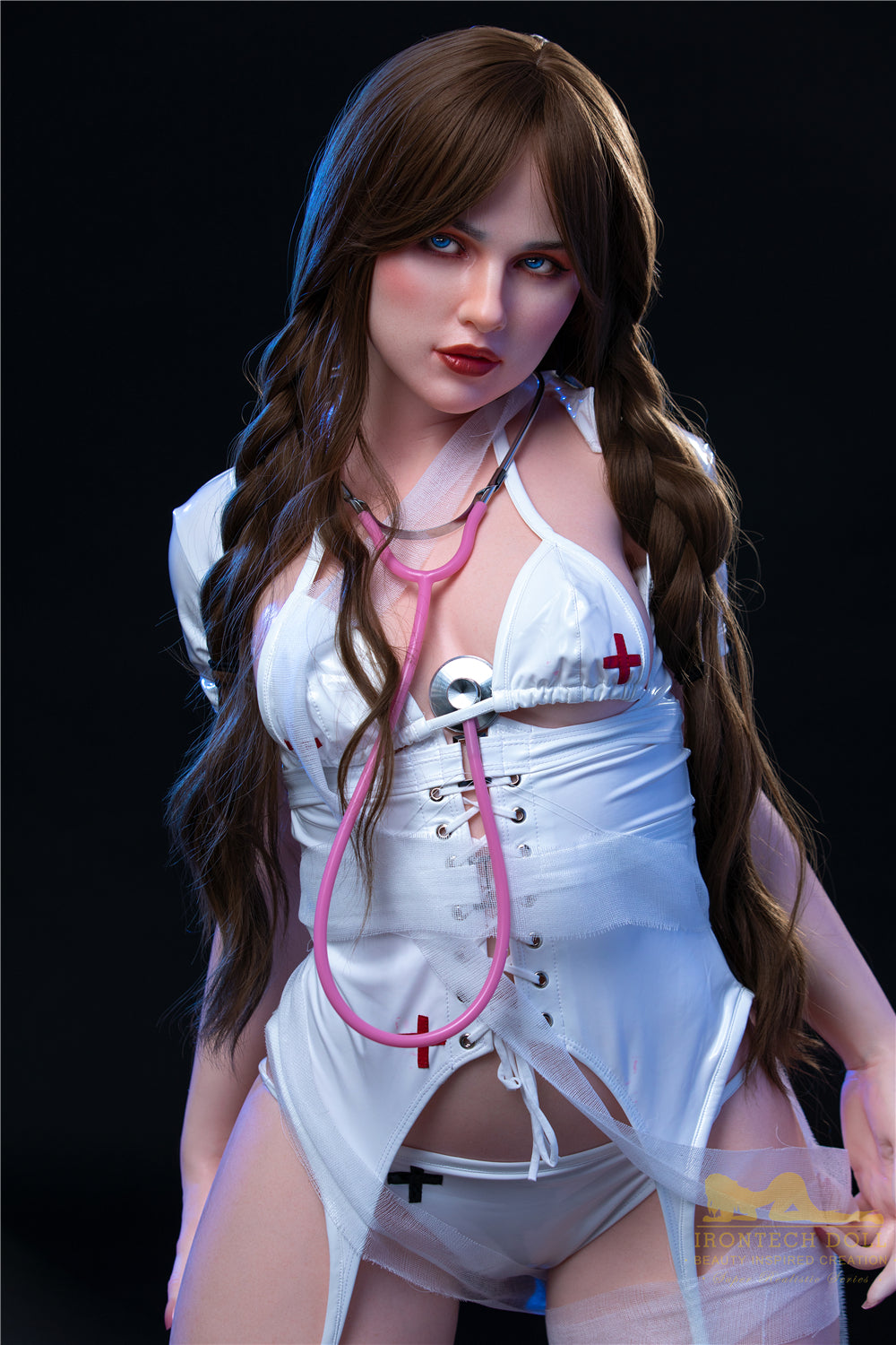 Picture of Irontech Silicone Dolls Hazel S18(ROS Available): Irontech White Sex Doll (Full Silicone)