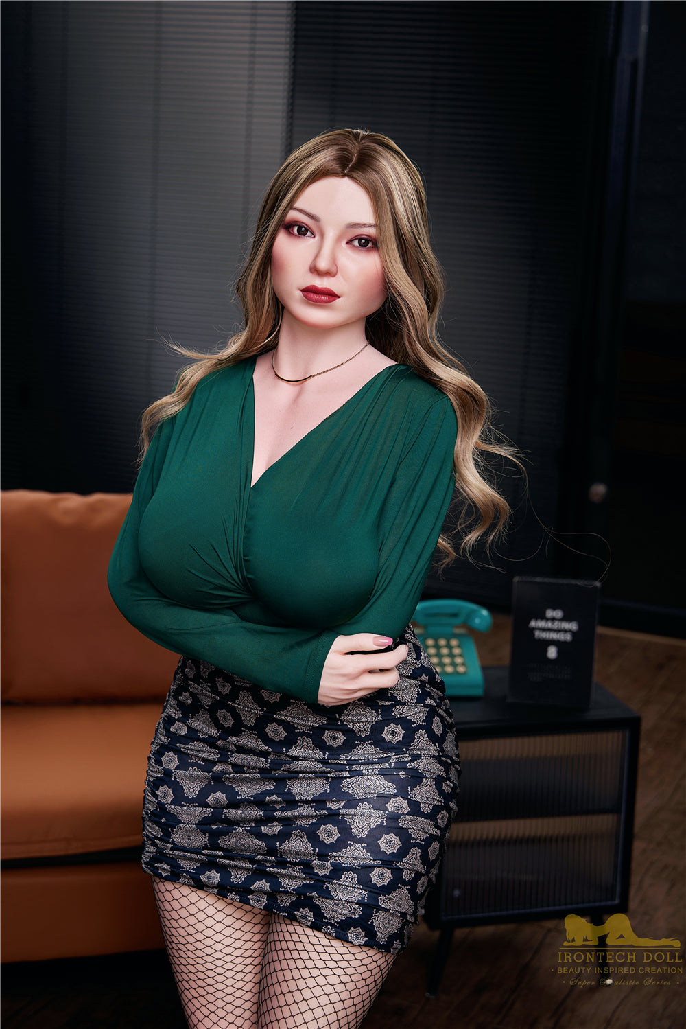 Picture of Irontech Silicone Doll Maria S22: Irontech White Sex Doll (Full Silicone)