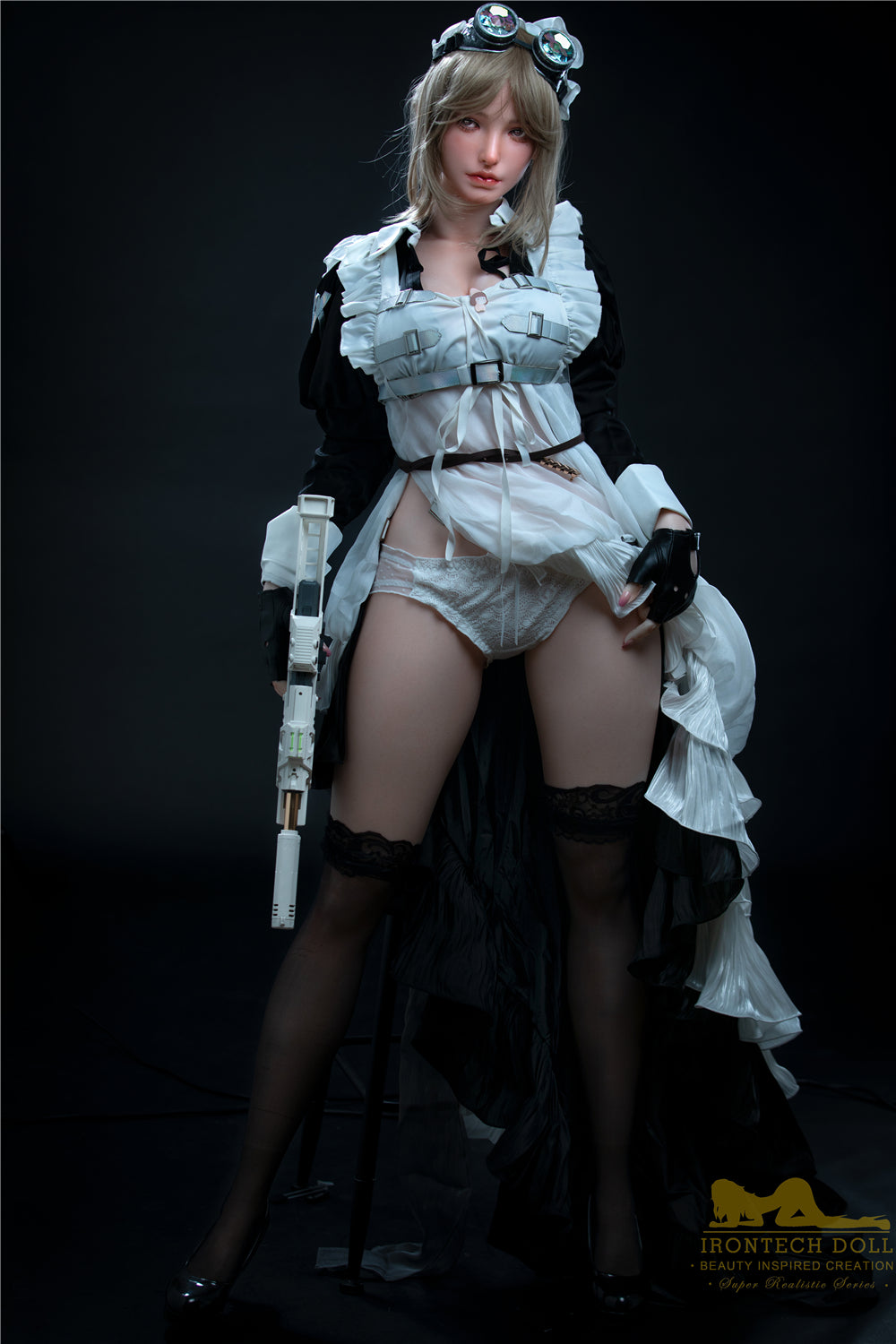 Picture of Irontech Silicone Doll Eva S15: Irontech White Sex Doll (Full Silicone)