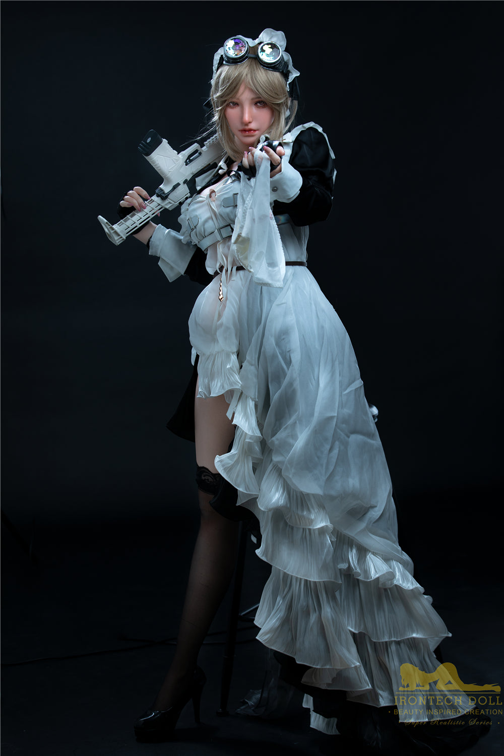 Picture of Irontech Silicone Doll Eva S15: Irontech White Sex Doll (Full Silicone)