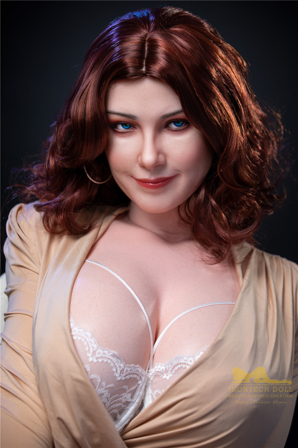 Picture of Irontech Silicone Doll Carmel S12: Irontech White Sex Doll (Full Silicone)
