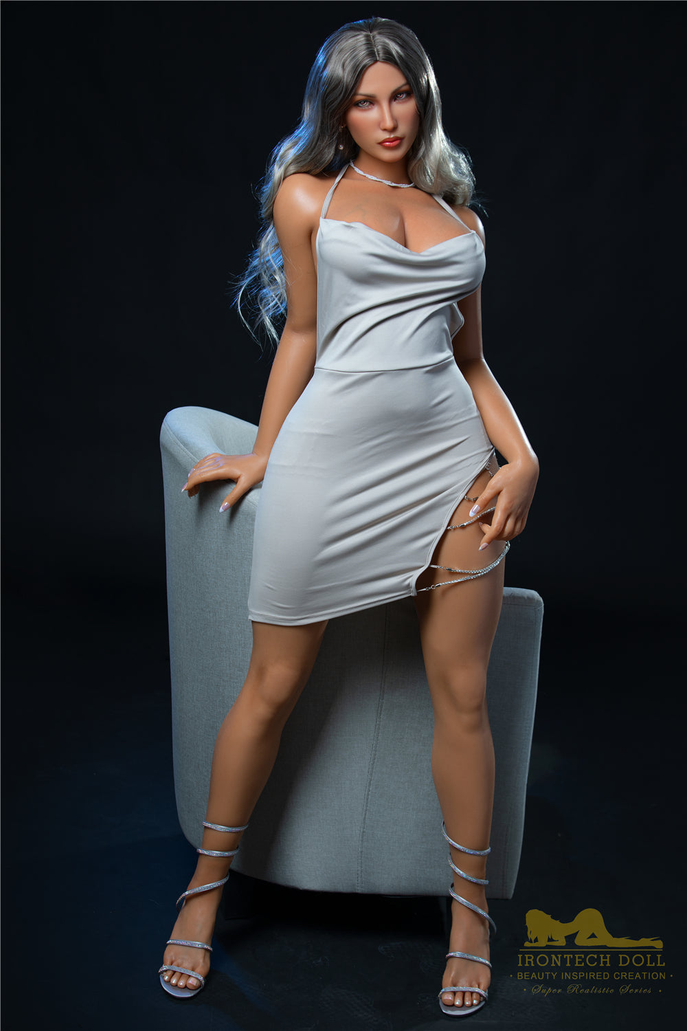 Picture of Irontech Silicone Doll Catlin S23: Irontech White Sex Doll (Full Silicone)