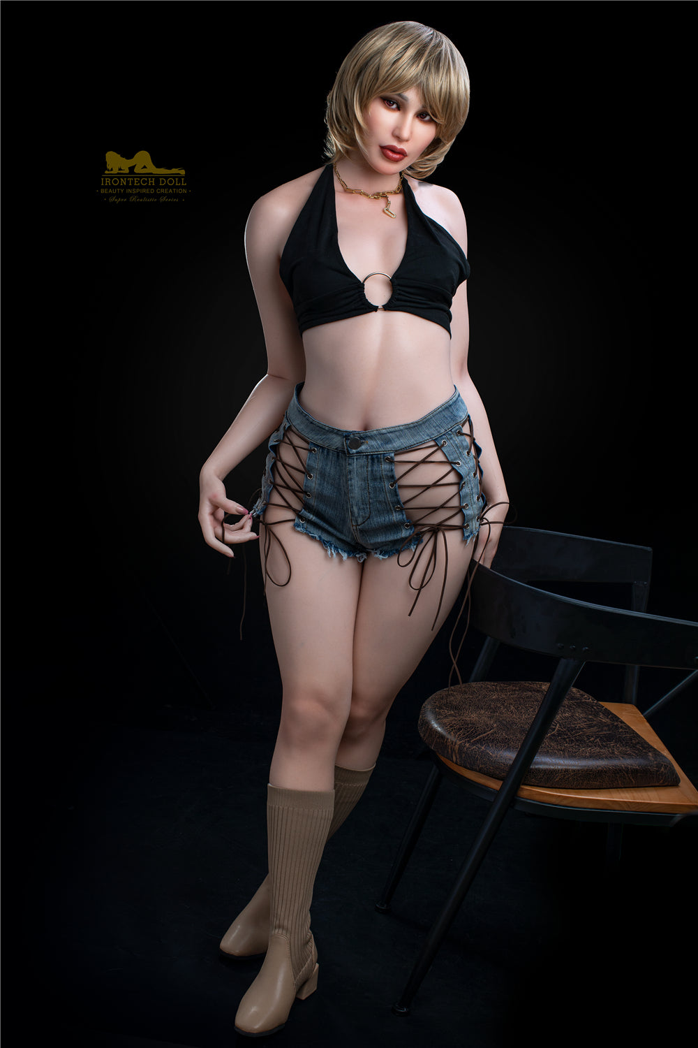 Picture of Irontech Silicone Dolls Pearl S19: Irontech White Sex Doll (Full Silicone）