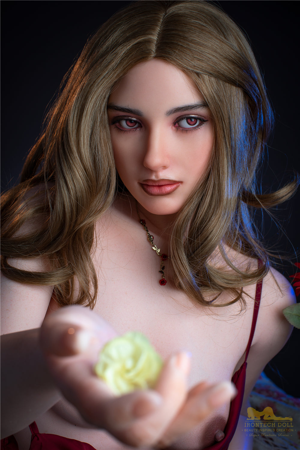 Picture of Irontech Silicone Doll Luna S17(ROS Available): Irontech White Sex Doll (Full Silicone)