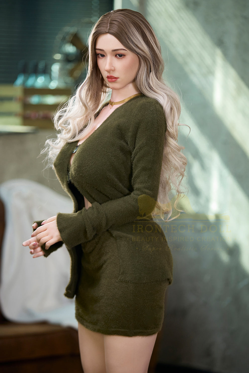 Picture of Irontech Silicone Doll S7: Irontech White Sex Doll (Full Silicone)
