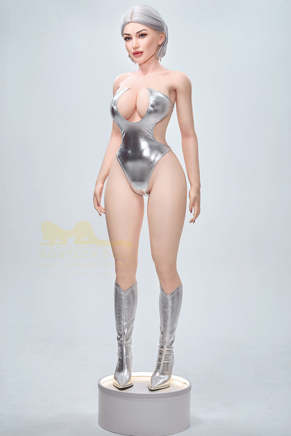 Picture of Irontech Silicone Dolls S13: Irontech White Sex Doll (Full Silicone)
