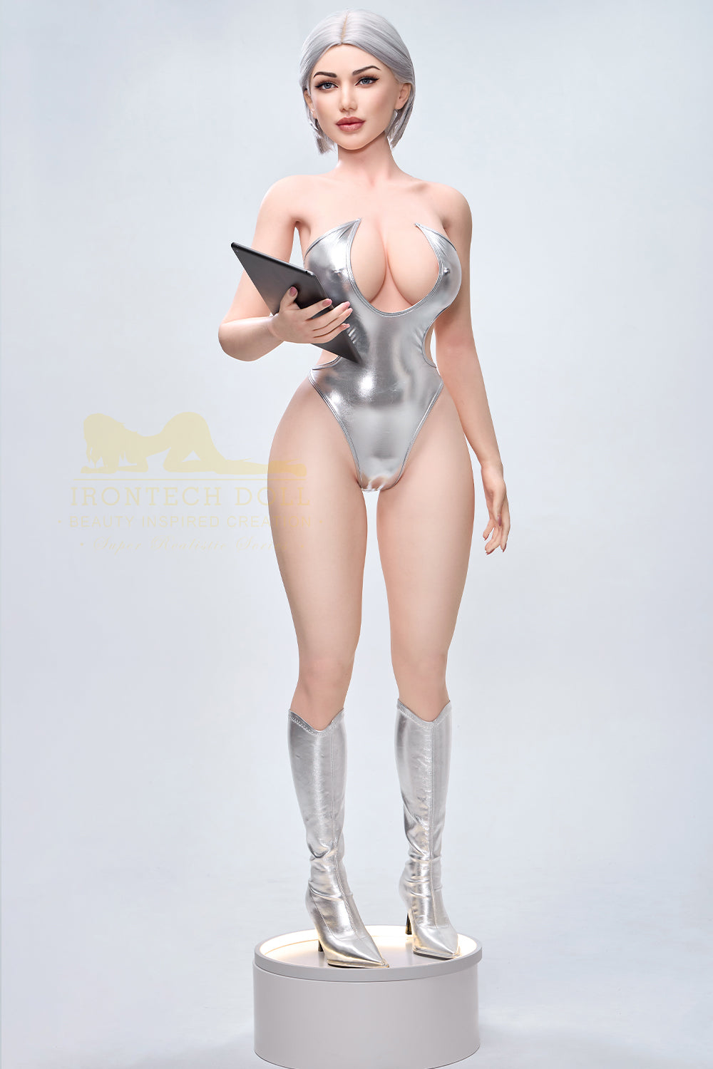 Picture of Irontech Silicone Dolls S13: Irontech White Sex Doll (Full Silicone)