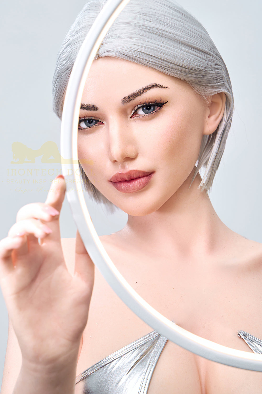 Picture of Irontech Silicone Dolls S13: Irontech White Sex Doll (Full Silicone)