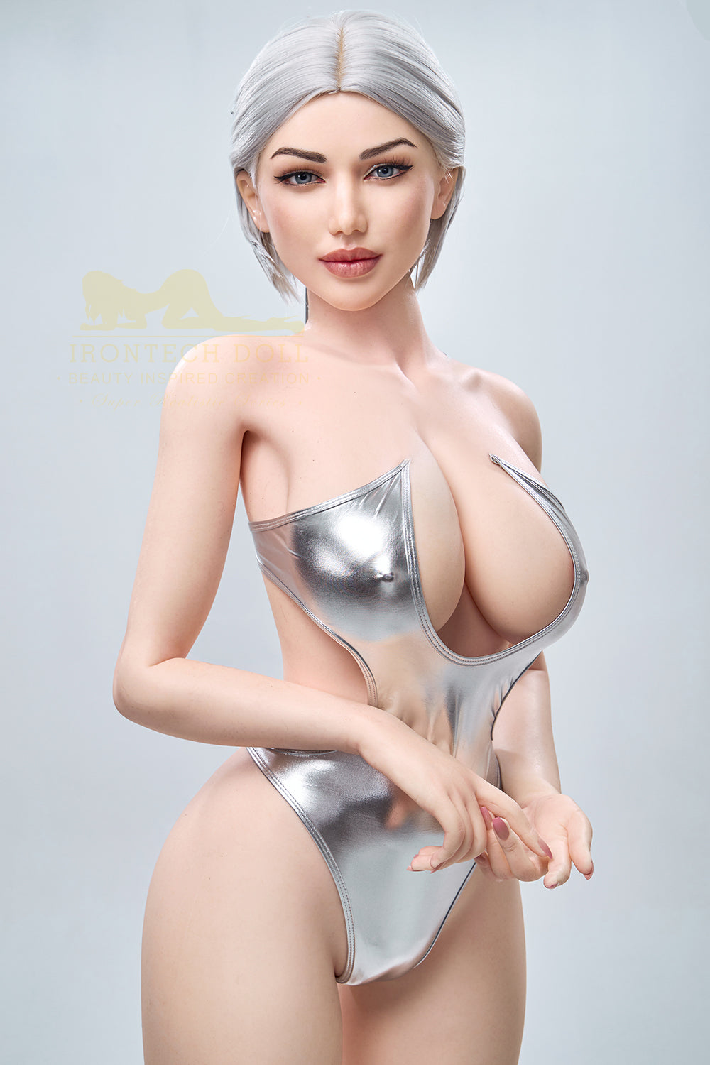 Picture of Irontech Silicone Dolls S13: Irontech White Sex Doll (Full Silicone)