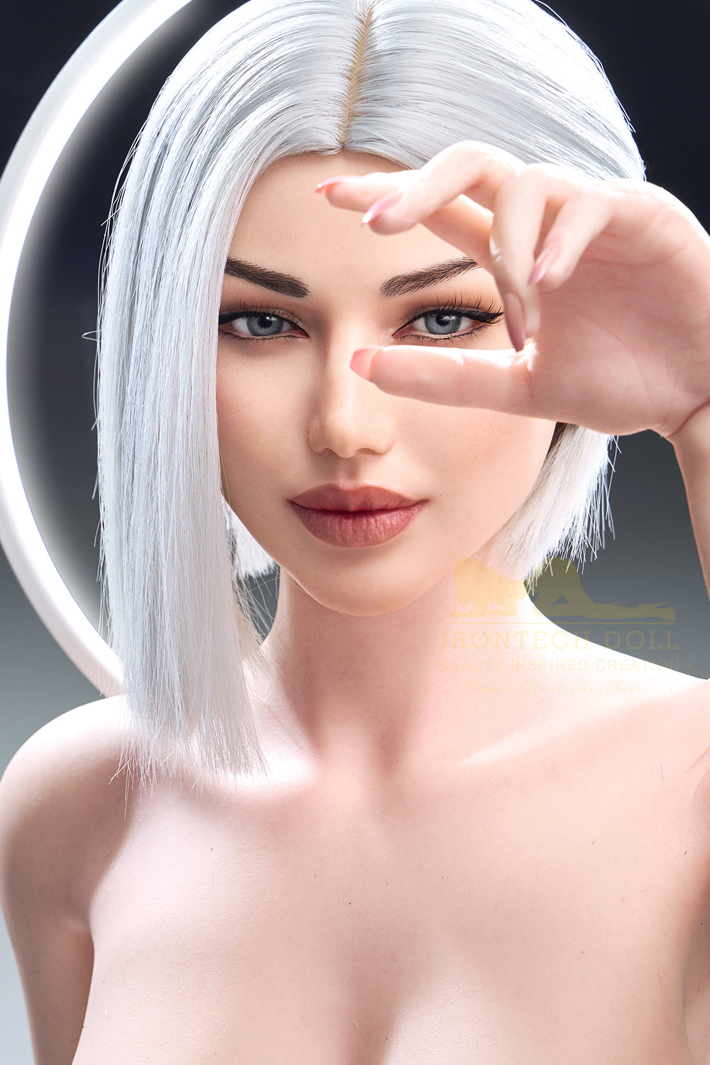 Picture of Irontech Silicone Dolls S13: Irontech White Sex Doll (Full Silicone)