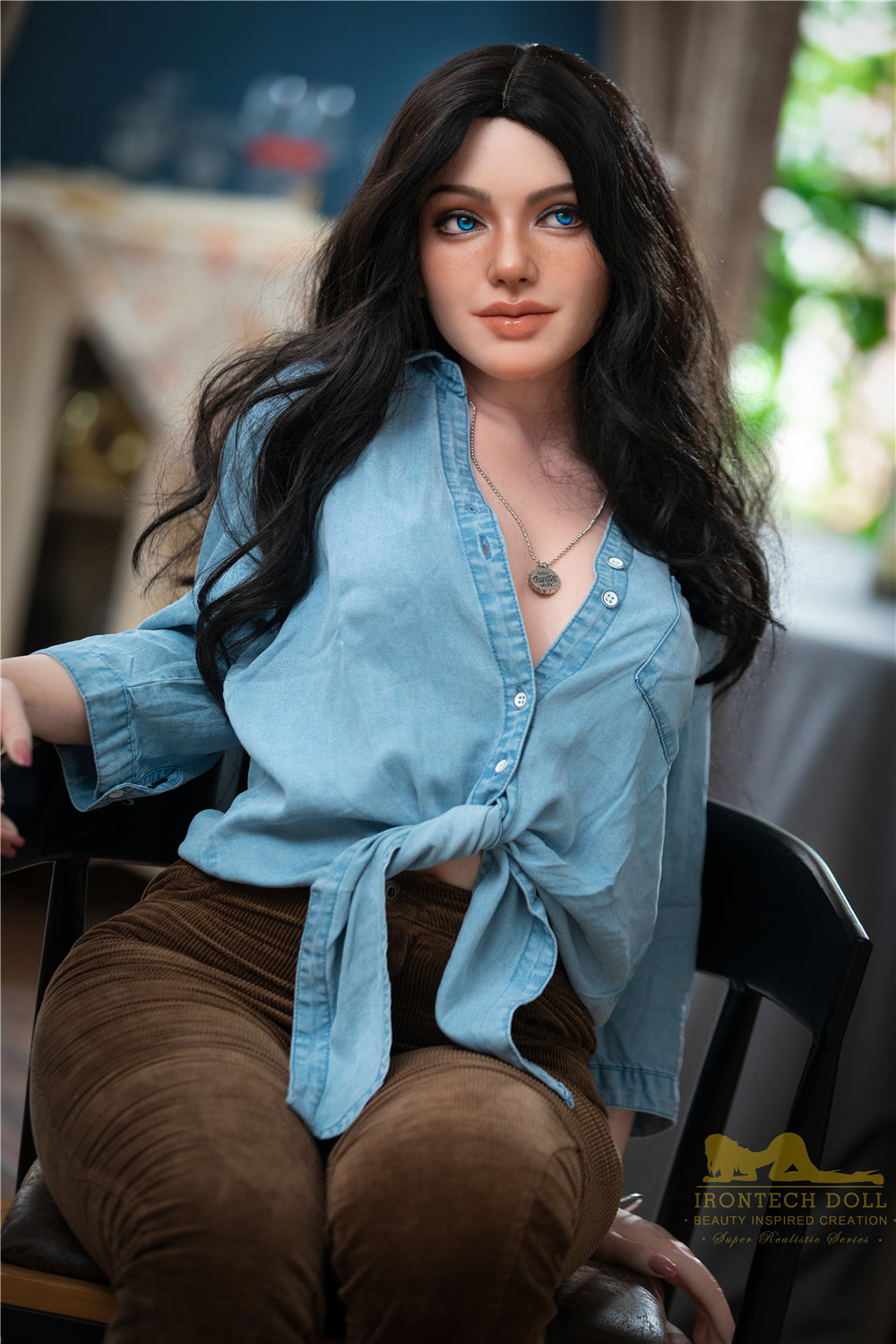 Picture of Irontech Silicone Doll Ivy S27: Irontech White Sex Doll (Full Silicone)