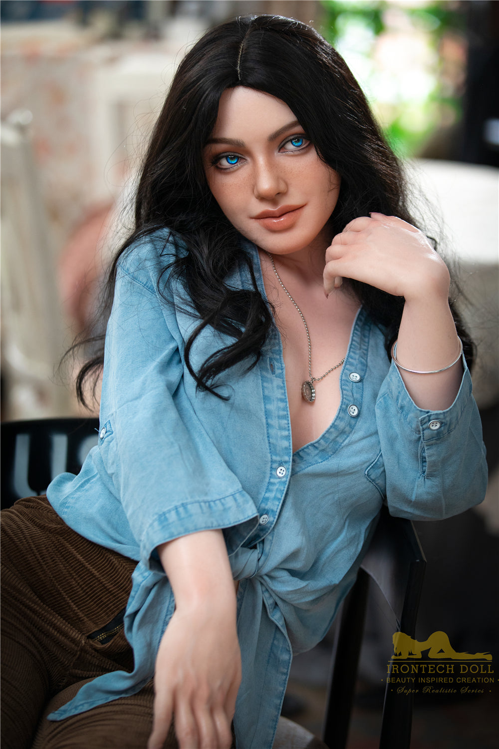 Picture of Irontech Silicone Doll Ivy S27: Irontech White Sex Doll (Full Silicone)