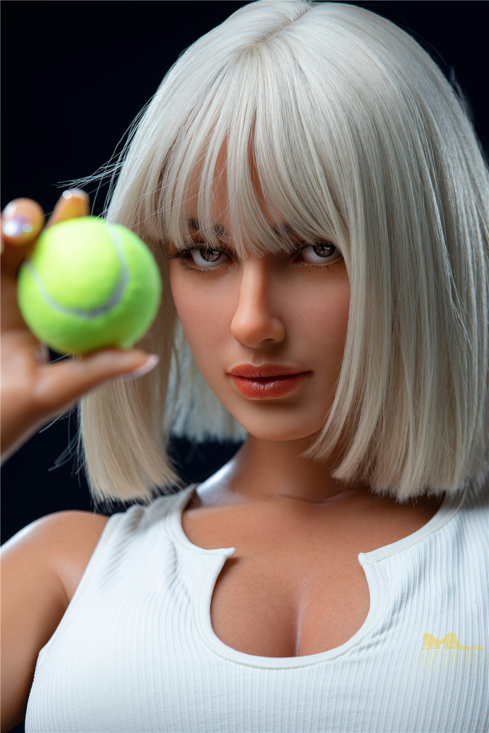 Picture of Irontech Silicone Doll Luna S17(ROS Available): Irontech White Sex Doll (Full Silicone)