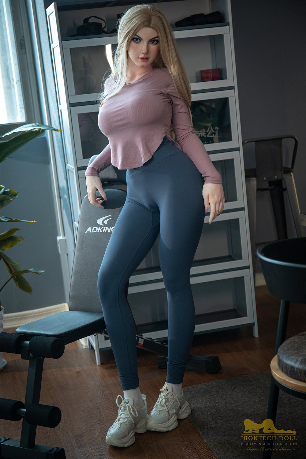 Picture of Irontech Silicone Doll Cherry S9: Irontech White Sex Doll (Full Silicone)