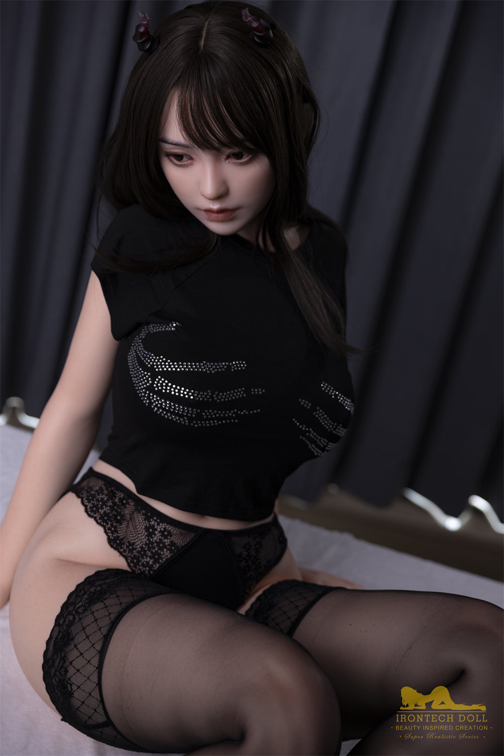 Picture of Irontech Silicone Doll Eileen S40(ROS Available): Irontech Asian Sex Doll (Full Silicone)