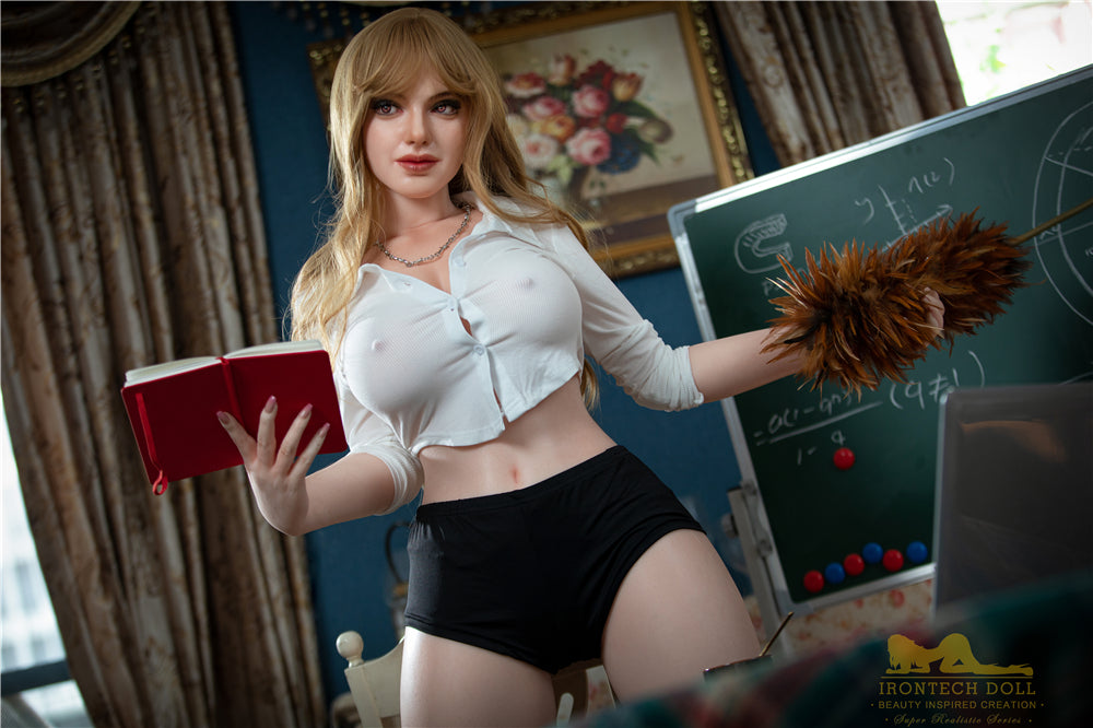 Picture of Irontech Silicone Doll Ivy S27: Irontech White Sex Doll (Full Silicone)