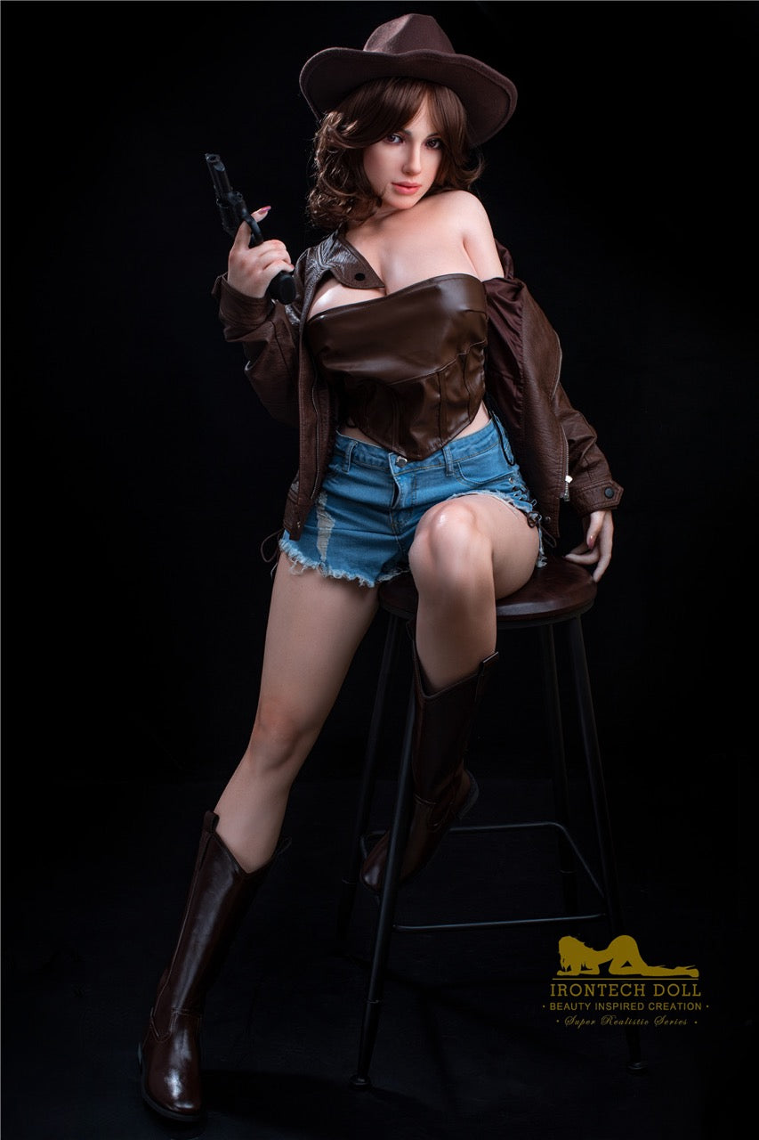 Picture of Irontech Silicone Doll Luna S17(ROS Available): Irontech White Sex Doll (Full Silicone)