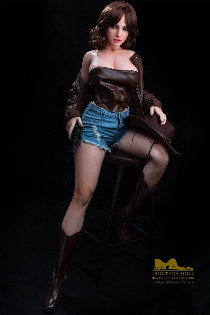 Picture of Irontech Silicone Doll Luna S17(ROS Available): Irontech White Sex Doll (Full Silicone)