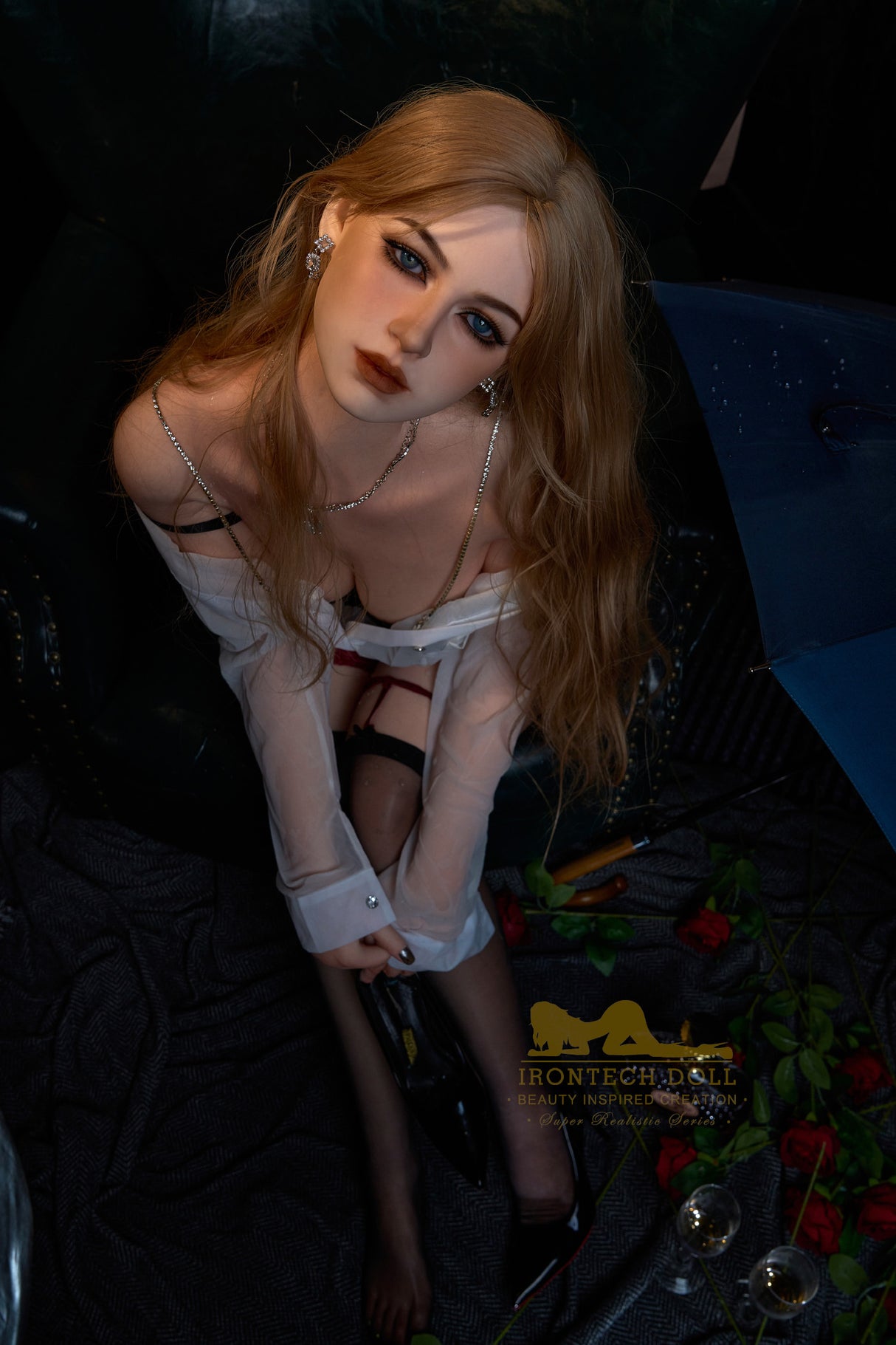 Picture of Irontech Silicone Doll S38: Irontech White Sex Doll (Full Silicone)