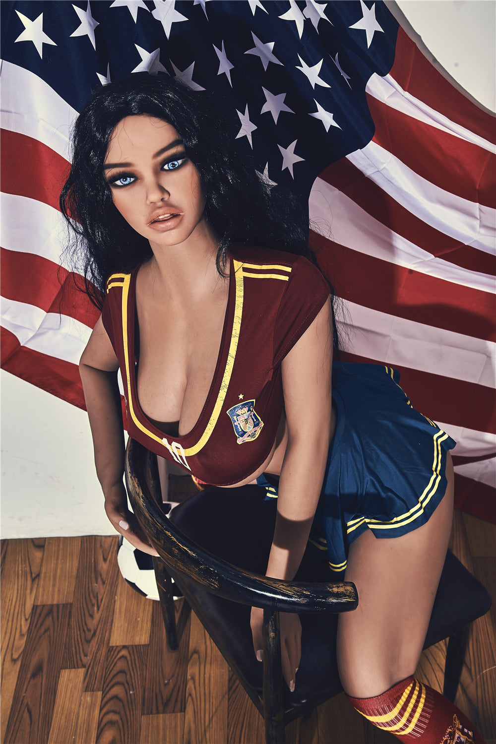 Picture of Irontech Tpe Doll Jane: Irontech Black Sex Doll