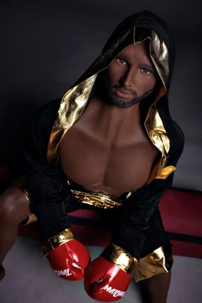 Show details for Irontech Male Doll 175cm/5ft9 Male TPE Sex Doll – Kevin (Black Skin) Picture of Irontech Male Doll 175cm/5ft9 Male TPE Sex Doll – Kevin (Black Skin)