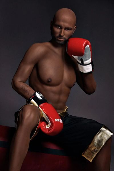 Show details for Irontech Male Doll 175cm/5ft9 Male TPE Sex Doll – Kevin (Black Skin) Picture of Irontech Male Doll 175cm/5ft9 Male TPE Sex Doll – Kevin (Black Skin)