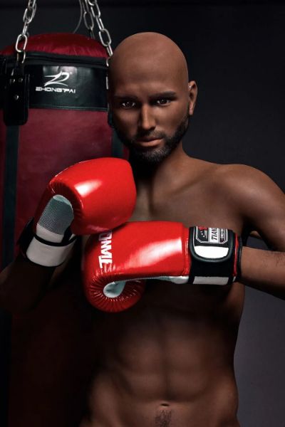 Show details for Irontech Male Doll 175cm/5ft9 Male TPE Sex Doll – Kevin (Black Skin) Picture of Irontech Male Doll 175cm/5ft9 Male TPE Sex Doll – Kevin (Black Skin)