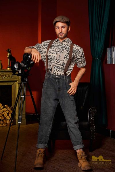 Show details for Irontech Male Doll 170cm/5ft7 Male Silicone Sex Doll – George Picture of Irontech Male Doll 170cm/5ft7 Male Silicone Sex Doll – George