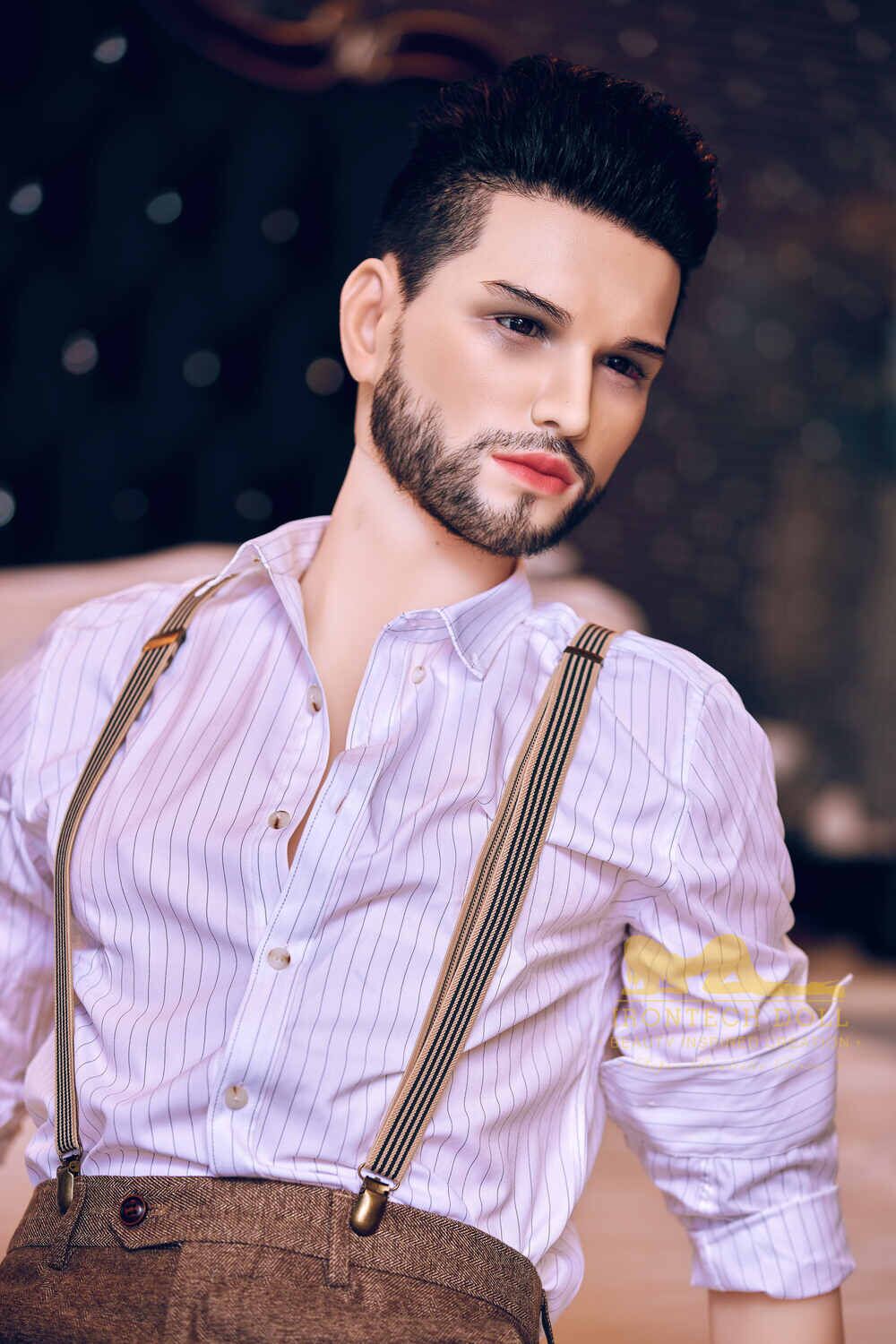 Picture of Irontech Male Doll 162cm/5ft4 Male Silicone Head Sex Doll – Kevin (White Skin)