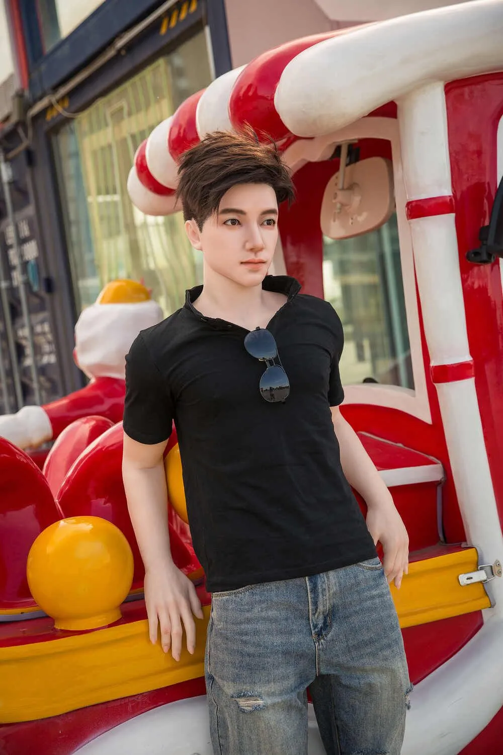 Picture of Qita Male Doll 177cm/5ft10 Male Silicone Sex Doll – Qing