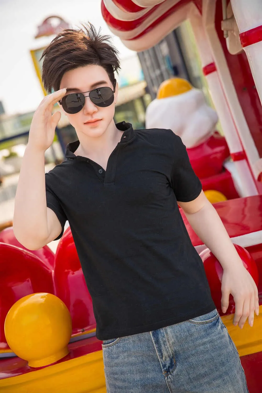 Picture of Qita Male Doll 177cm/5ft10 Male Silicone Sex Doll – Qing