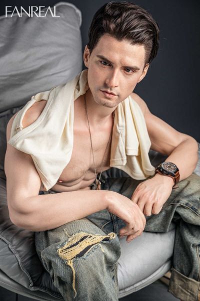 Show details for FanReal Male Doll 173cm/5ft8 Male Silicone Sex Doll – Henry Picture of FanReal Male Doll 173cm/5ft8 Male Silicone Sex Doll – Henry