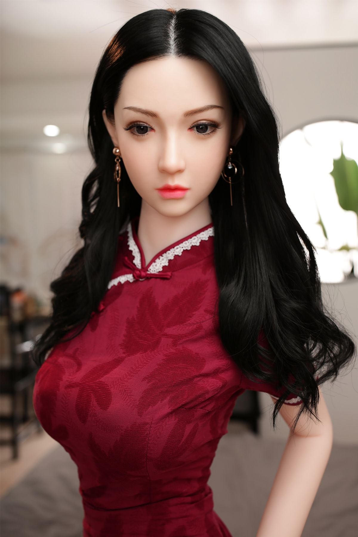 Picture of YouQ 170 CM | 5' 7" TPE Sex Doll With Silicone Head Vanessa