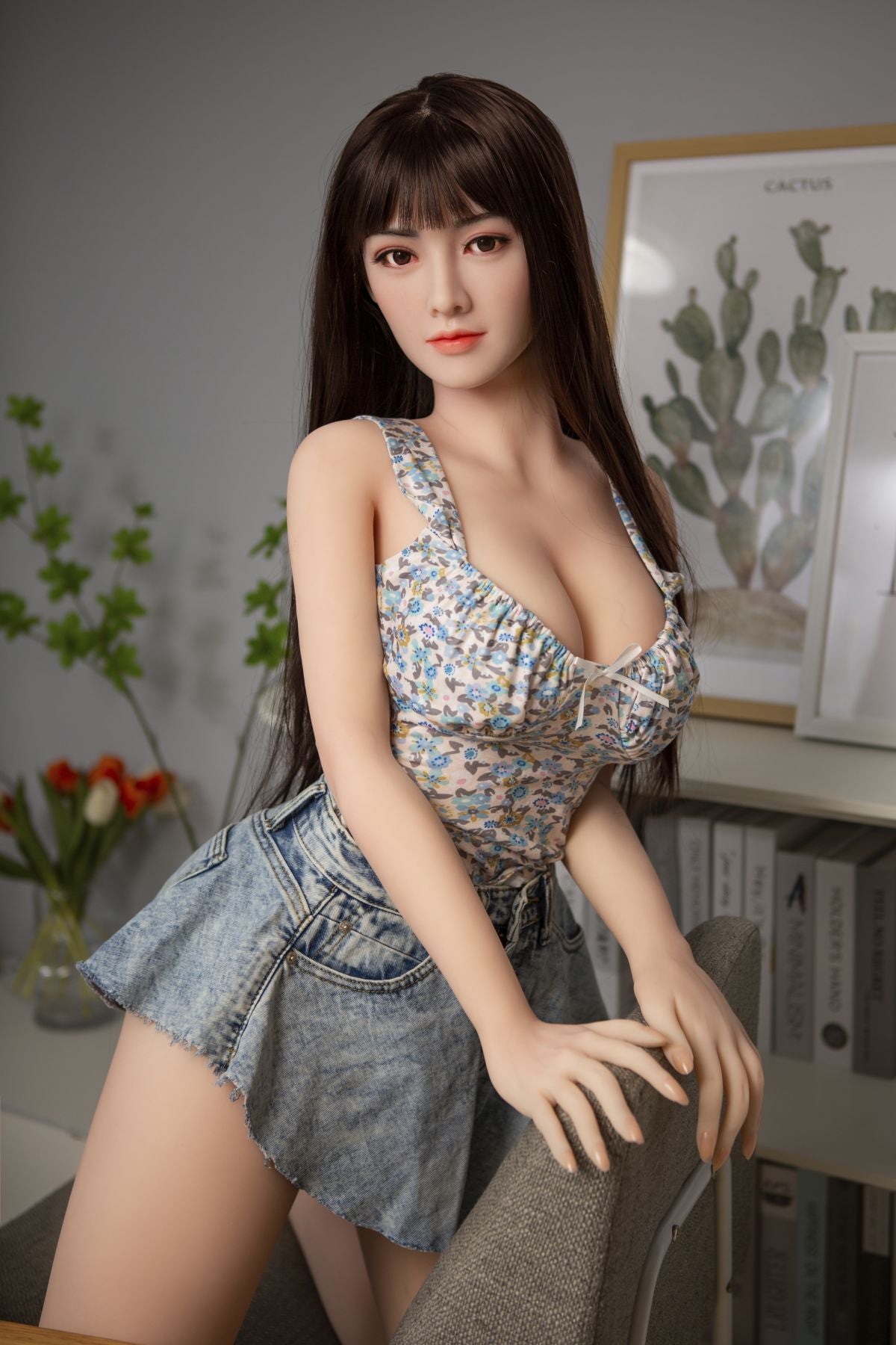 Picture of 163 CM | 5' 4" TPE Sex Doll With Silicone Head Lindsay