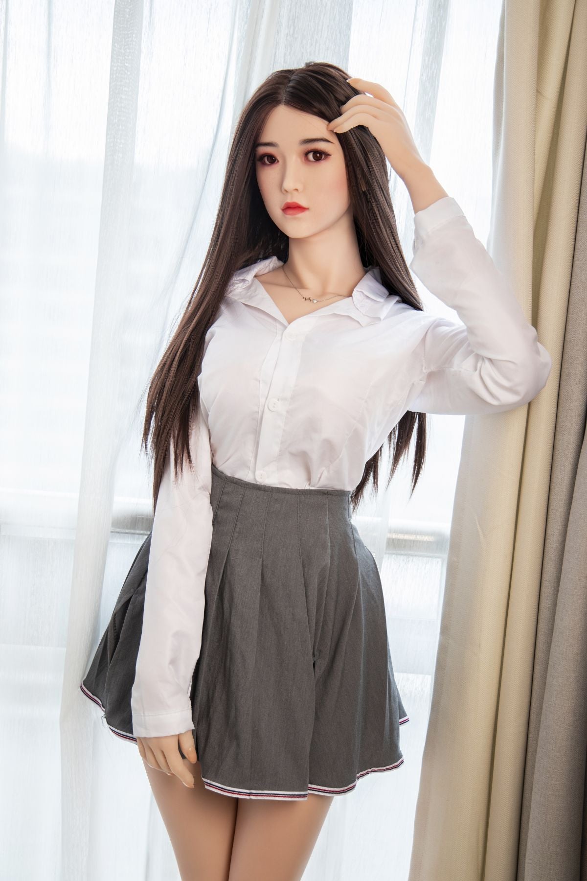 Picture of 170 CM | 5' 7" TPE Sex Doll With Silicone Head Isabel
