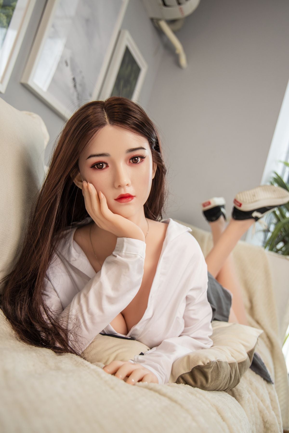 Picture of 170 CM | 5' 7" TPE Sex Doll With Silicone Head Isabel