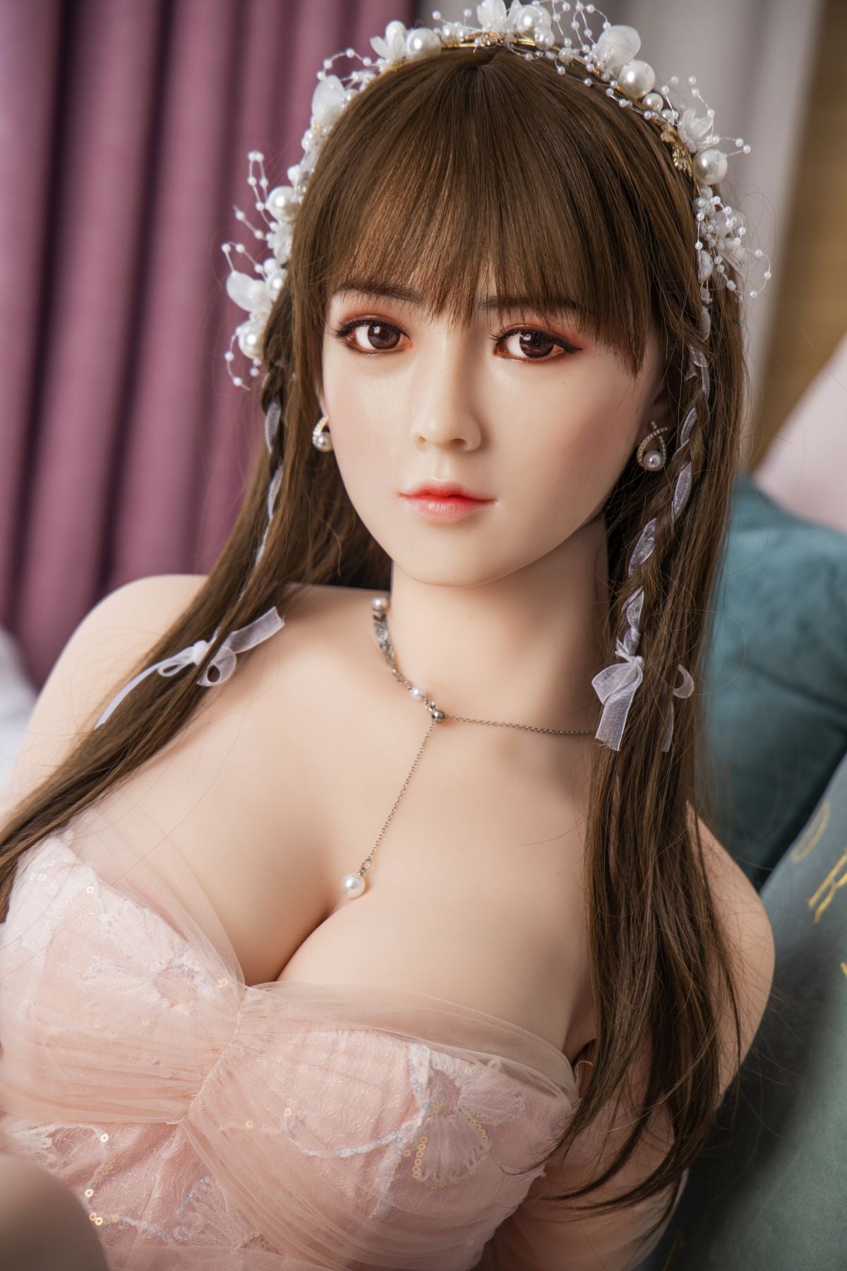 Picture of 161 CM | 5' 4" Sex Doll With Silicone Head Edna