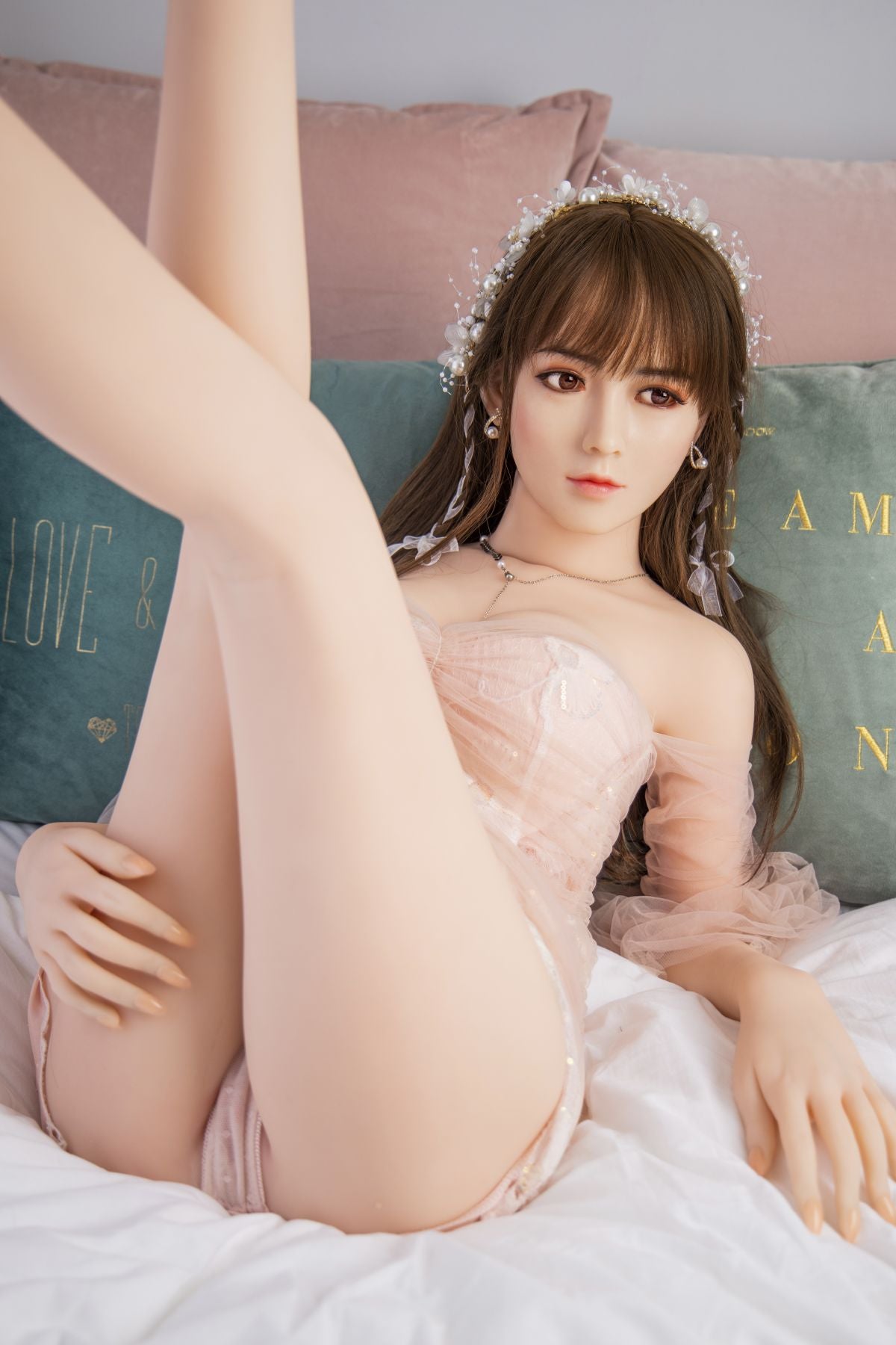 Picture of 161 CM | 5' 4" Sex Doll With Silicone Head Edna