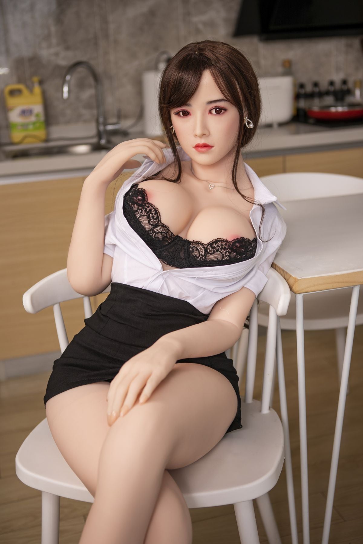 Picture of 170 CM | 5' 7" TPE Sex Doll With Silicone Head Cora