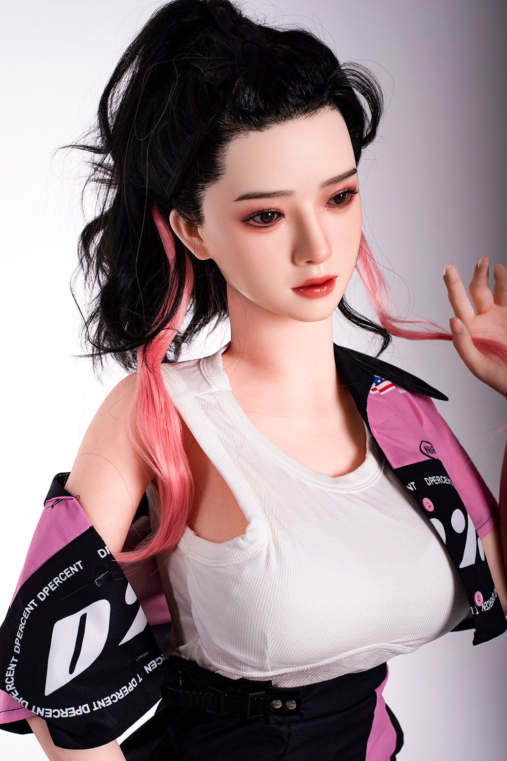 Picture of RIDMII Muncey Plus 5'3 FT(163cm) Unique Design Silicone Head Sex Doll TPE Body Love Doll