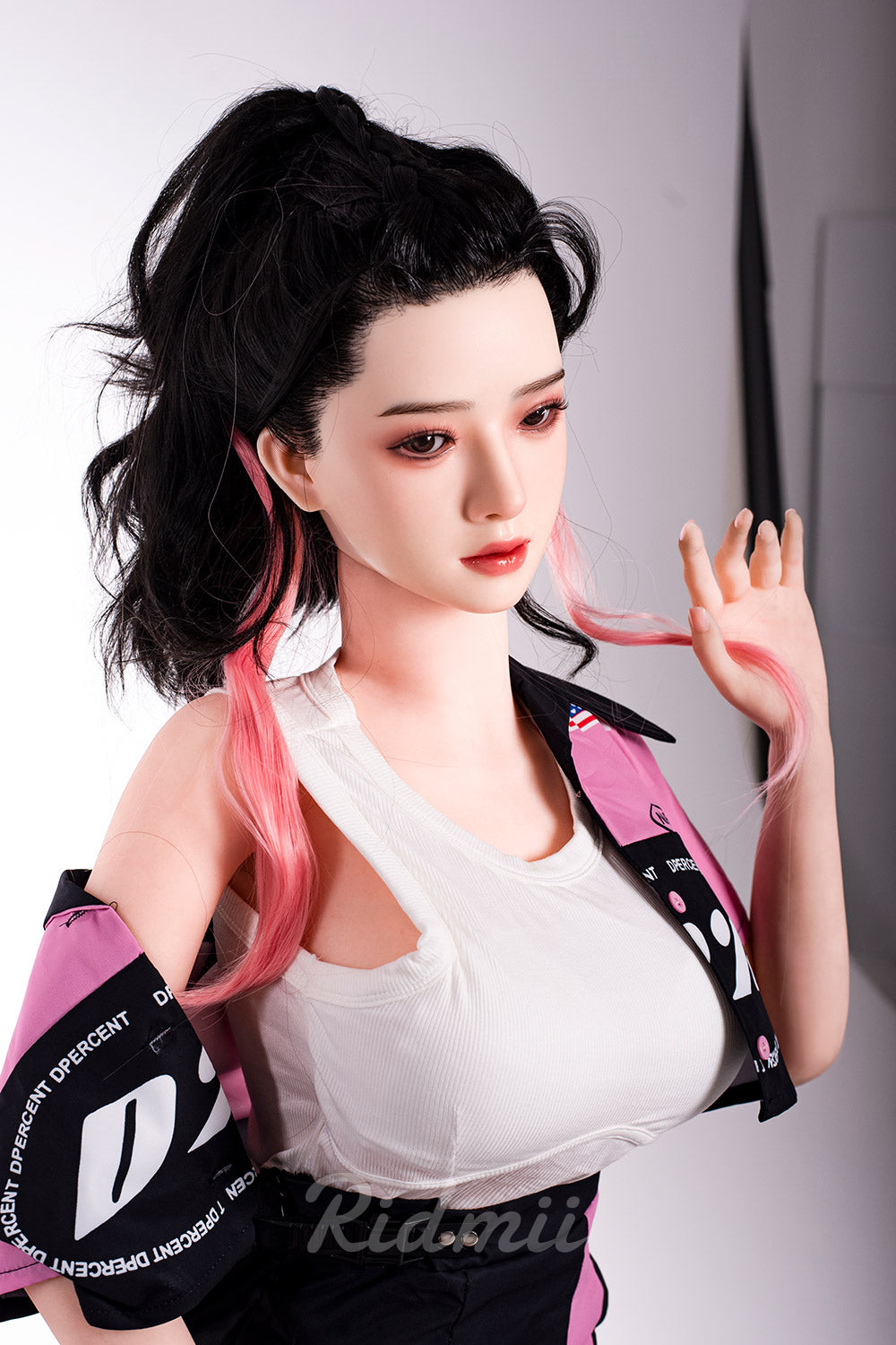 Picture of RIDMII Muncey Plus 5'3 FT(163cm) Unique Design Silicone Head Sex Doll TPE Body Love Doll