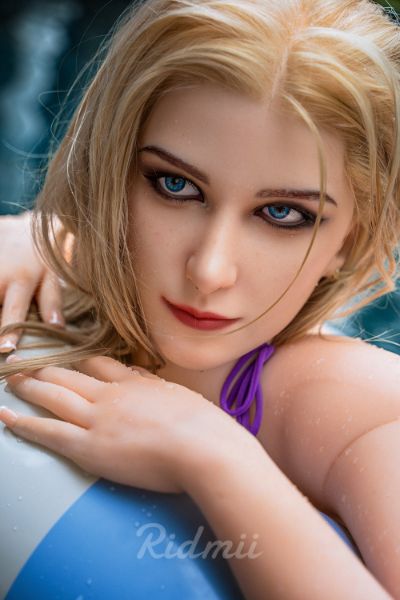 Show details for RIDMII Gloria Unique Design 5'4 FT (166cm) Silicone Head TPE Body Blonde Small Boobs Adult Sex Doll Picture of RIDMII Gloria Unique Design 5'4 FT (166cm) Silicone Head TPE Body Blonde Small Boobs Adult Sex Doll