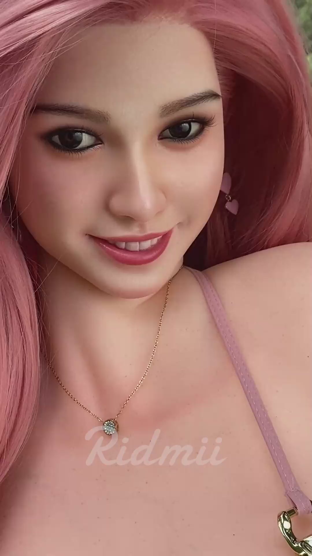 Picture of RIDMII Cara Unique Design 5'3 FT (161cm) Silicone Head TPE Body Love BBW Sex Doll
