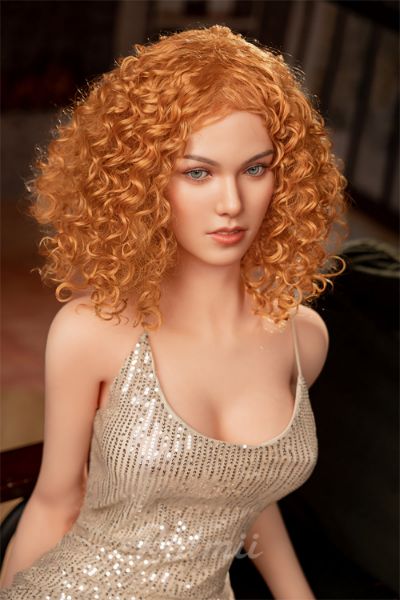 Show details for RIDMII Jordi Unique Design 5'3 FT (161cm) TPE Body Soft Silicone Head New Adult Sex Doll With Curls Hair Pretty Girl Picture of RIDMII Jordi Unique Design 5'3 FT (161cm) TPE Body Soft Silicone Head New Adult Sex Doll With Curls Hair Pretty Girl