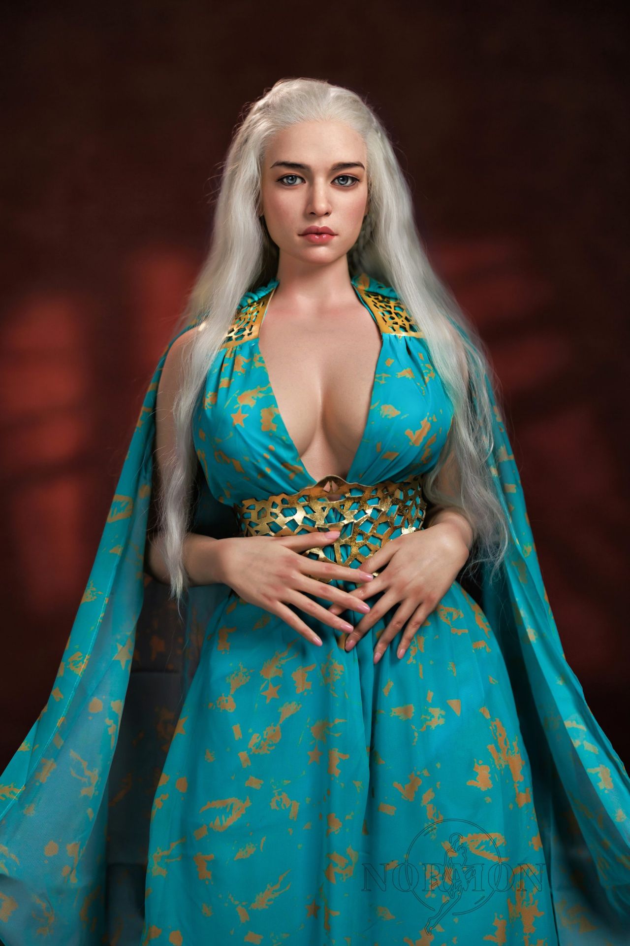 Picture of 163CM/5ft4 F Cup Realistic Silicone Sex Dolls Eve