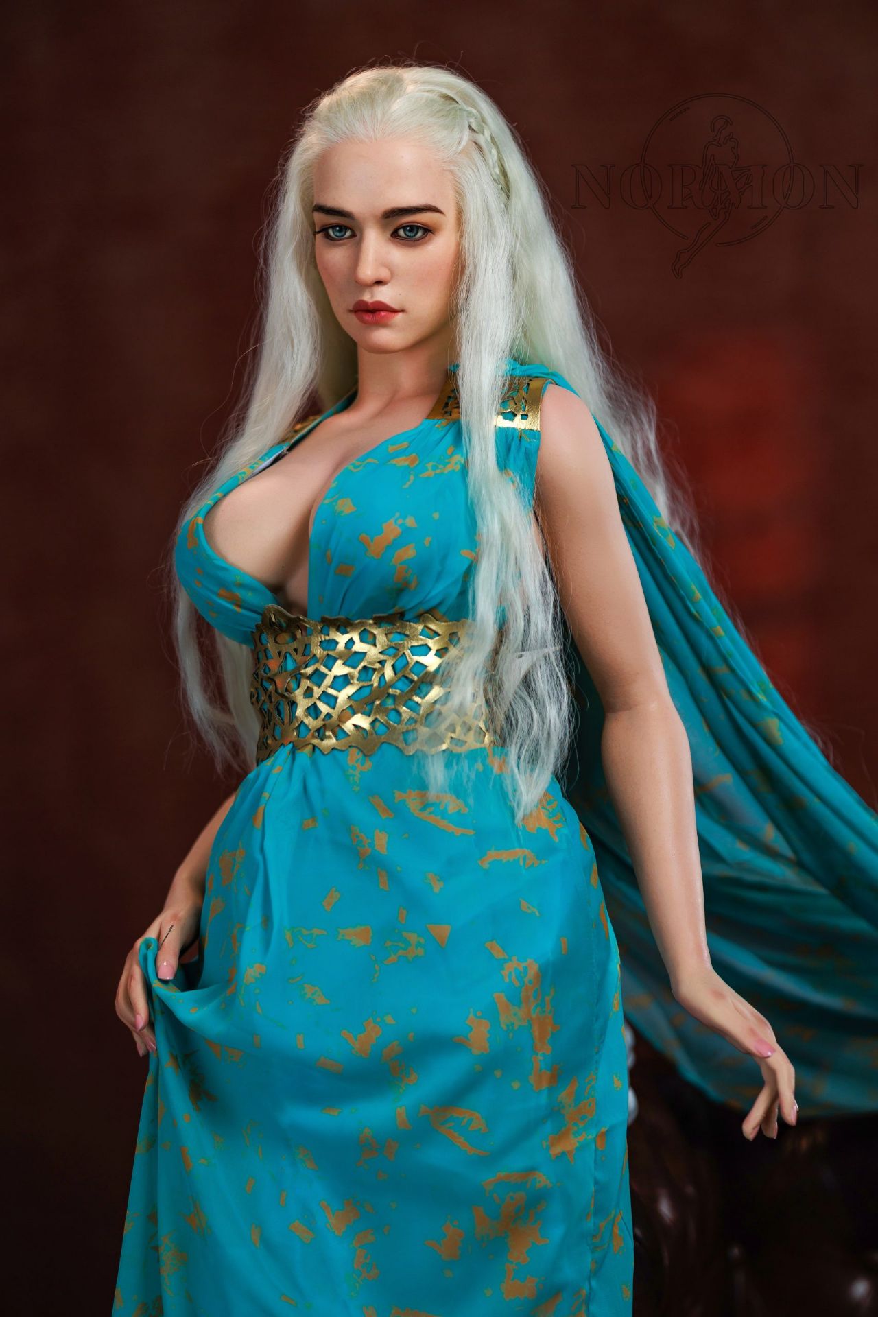Picture of 163CM/5ft4 F Cup Realistic Silicone Sex Dolls Eve