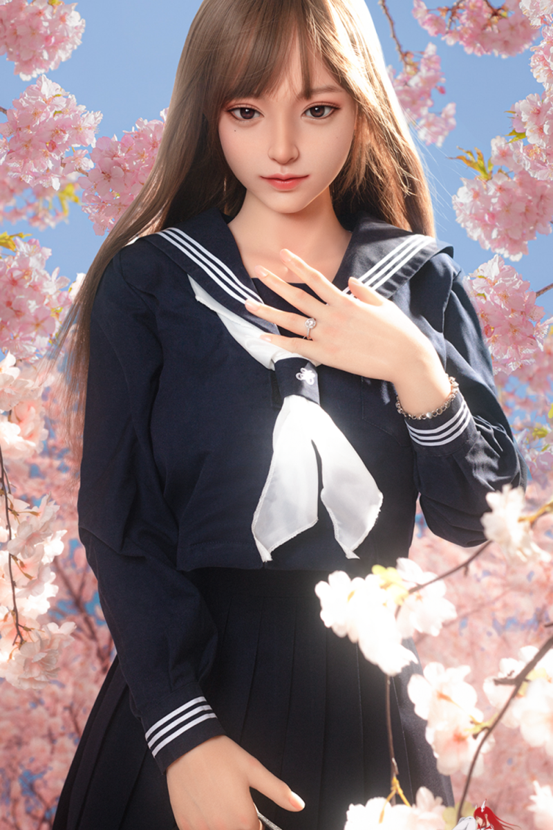 Picture of 158cm/5ft2 E-cup Silicone Head Sex Doll – Mengshu